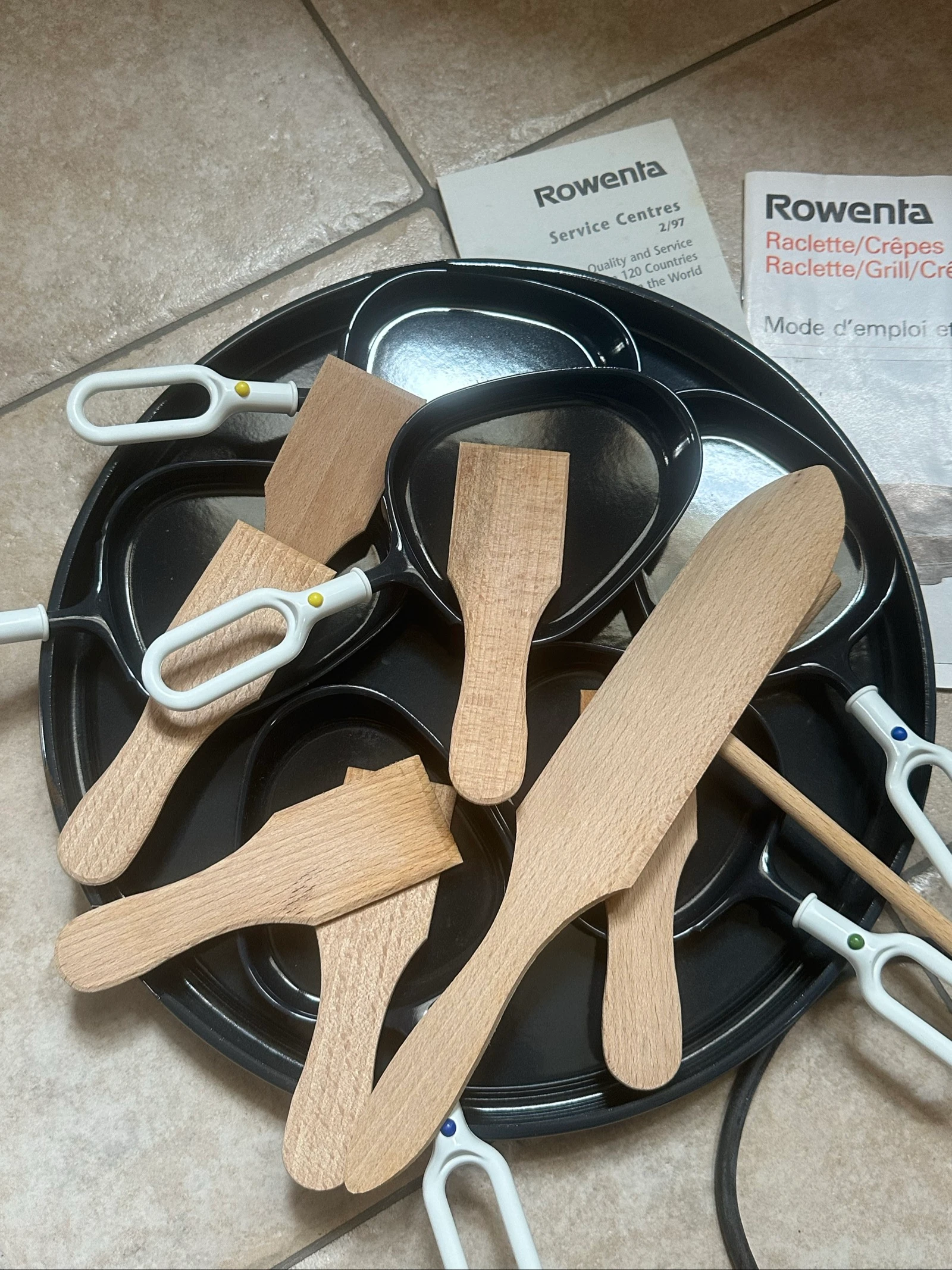 Crepadeira de raclete – photo 3